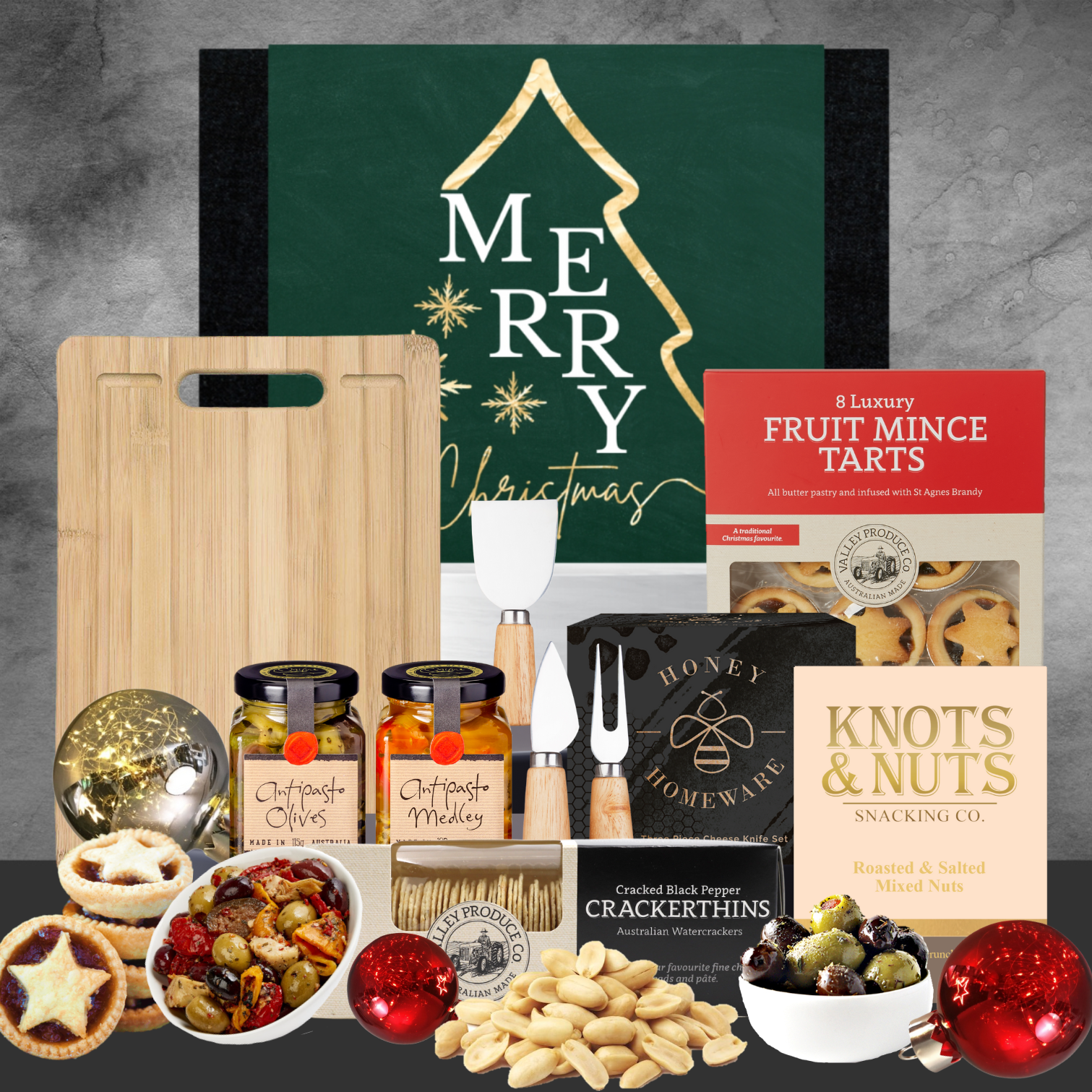 Christmas Hamper With Antipasto - Tastebuds