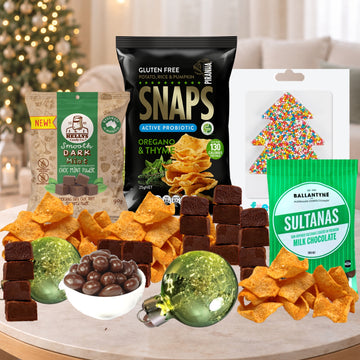 Snack Treat Hamper For Christmas