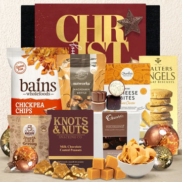 Christmas Hamper With Sweet Snacks