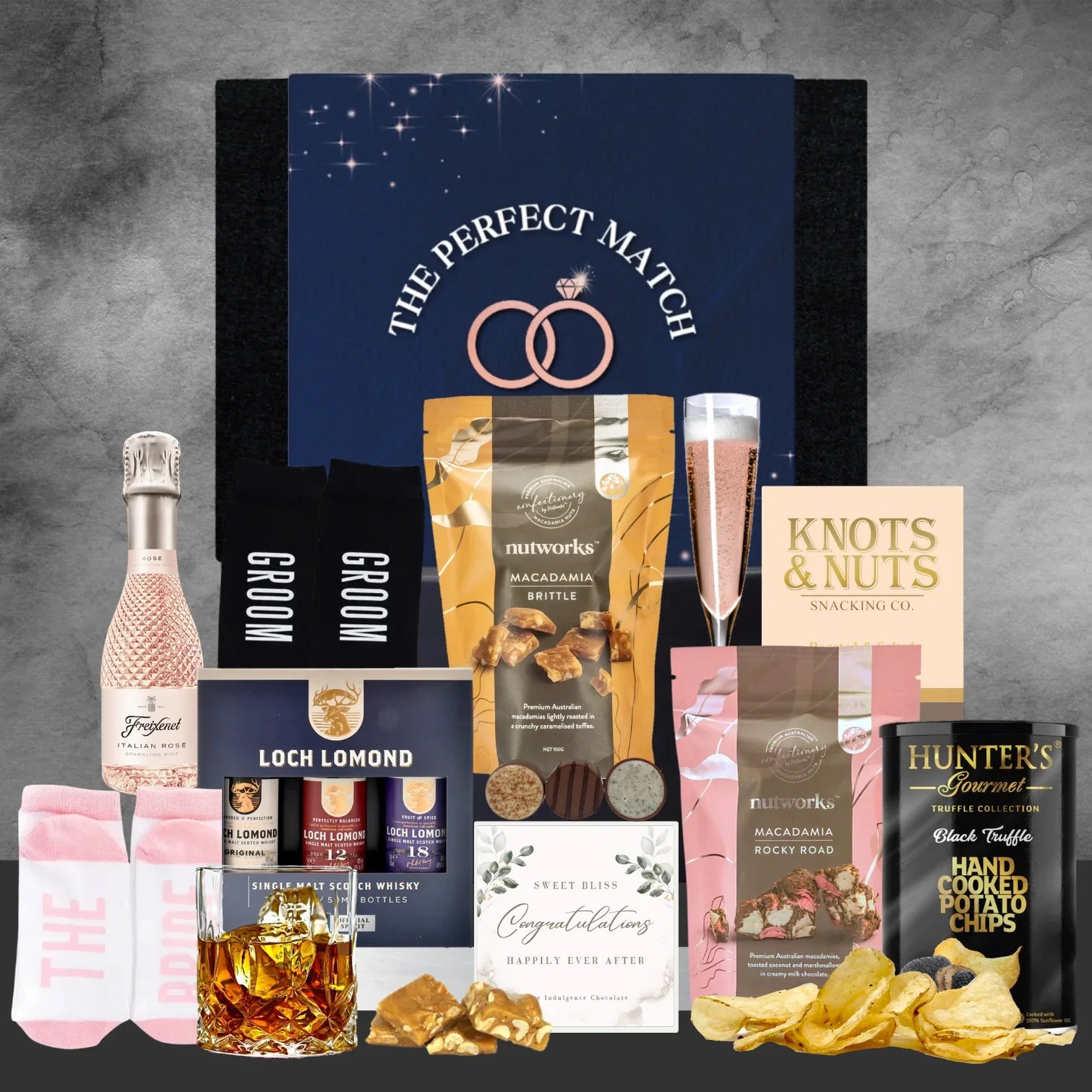 Wedding Gift Hamper for Mr.& Mrs. - Tastebuds