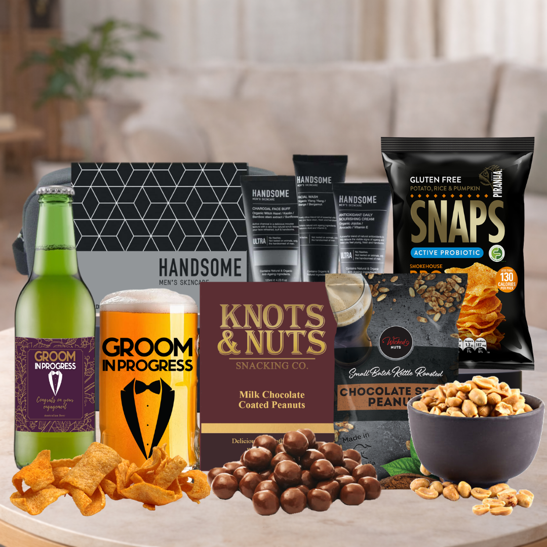 For the Groom in Progress Hamper