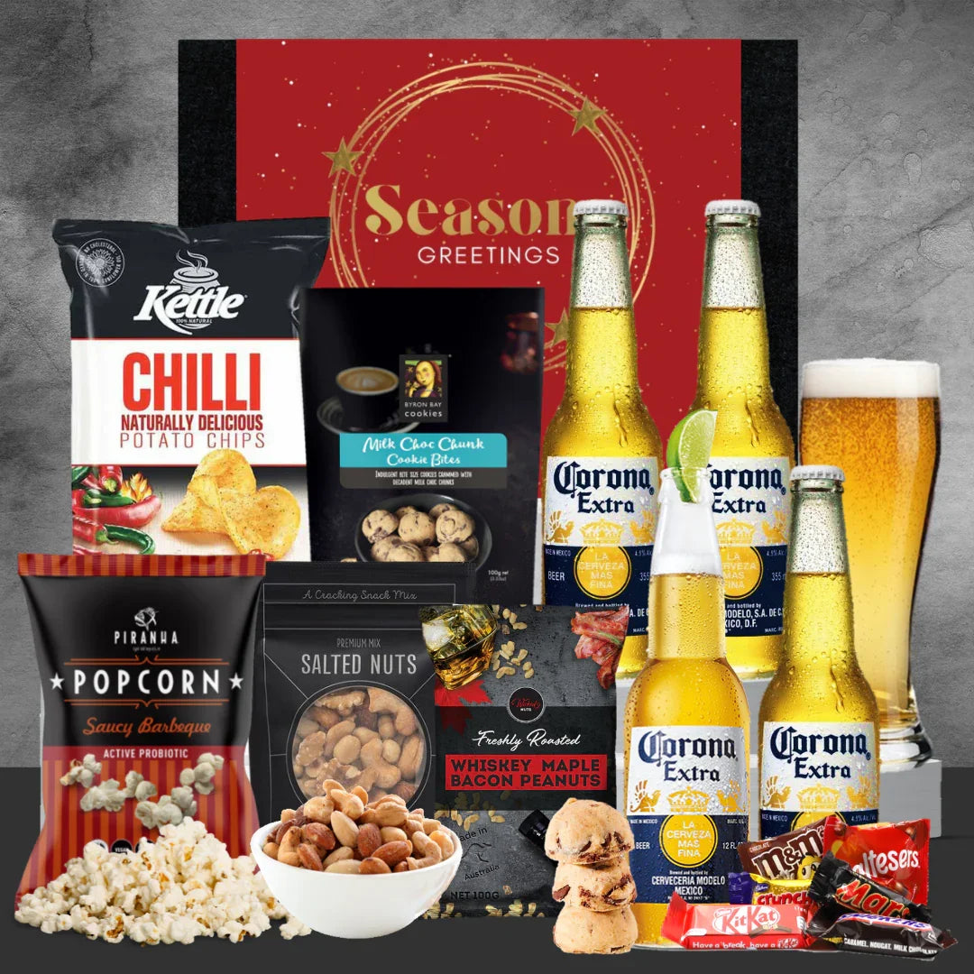 Christmas Corona Beer Love Hamper - Tastebuds