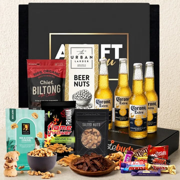 Corona Beer & Snacks Gift Hamper