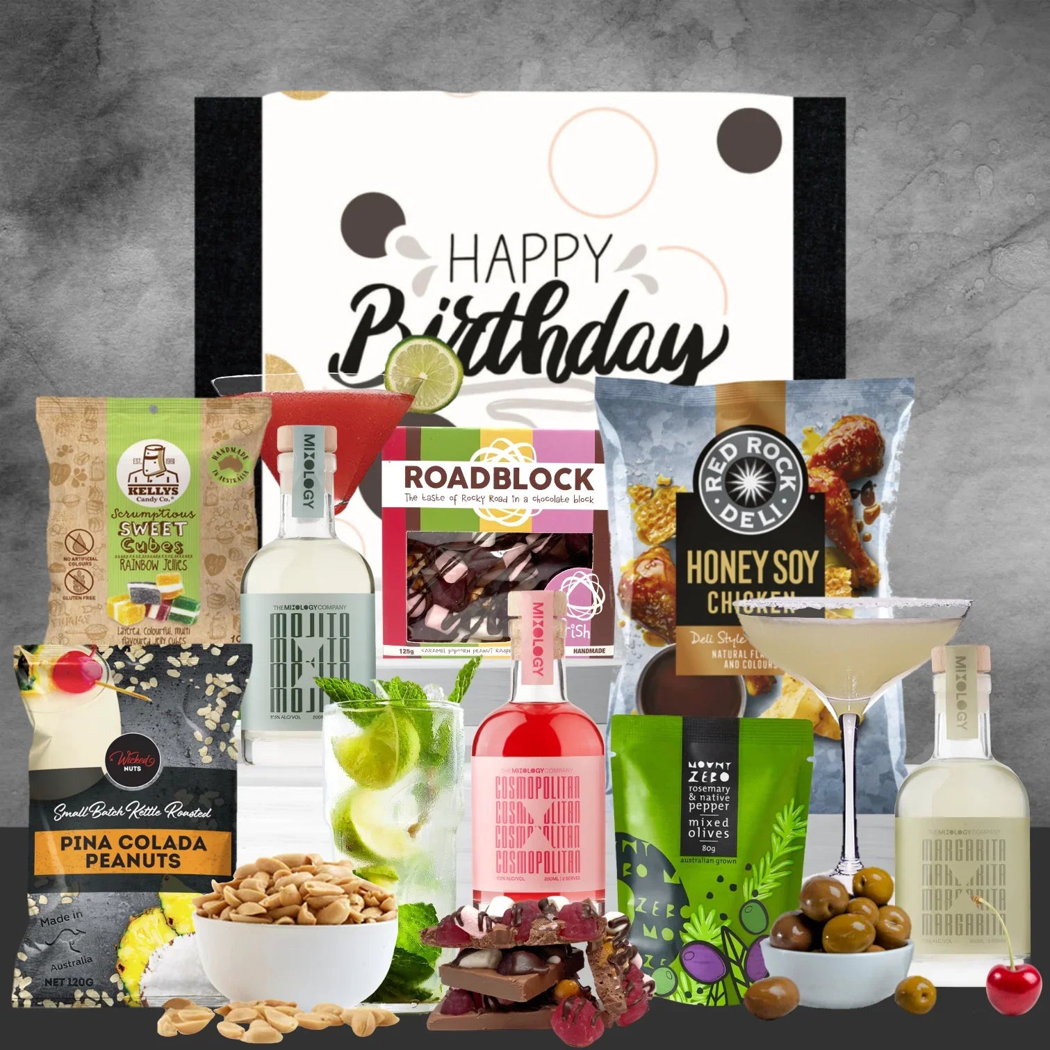 Cocktail Birthday Hamper For Her - Tastebuds