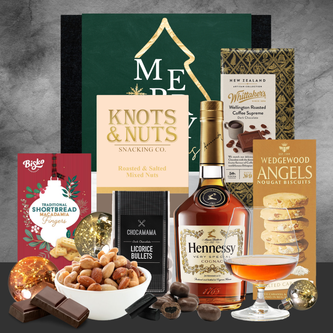 Cognac & Snacks Christmas Hamper