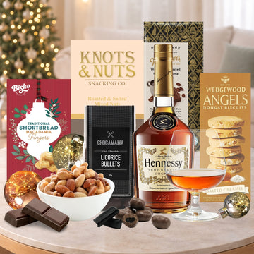 Cognac & Snacks Christmas Hamper