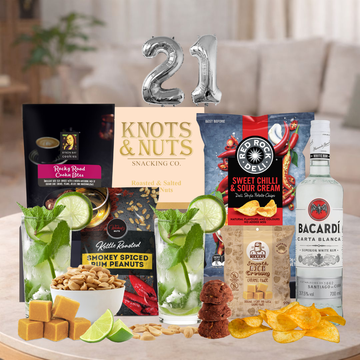 Happy 21st Bacardi Rum & Treats
