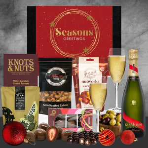 Champagne Christmas Hamper - Tastebuds