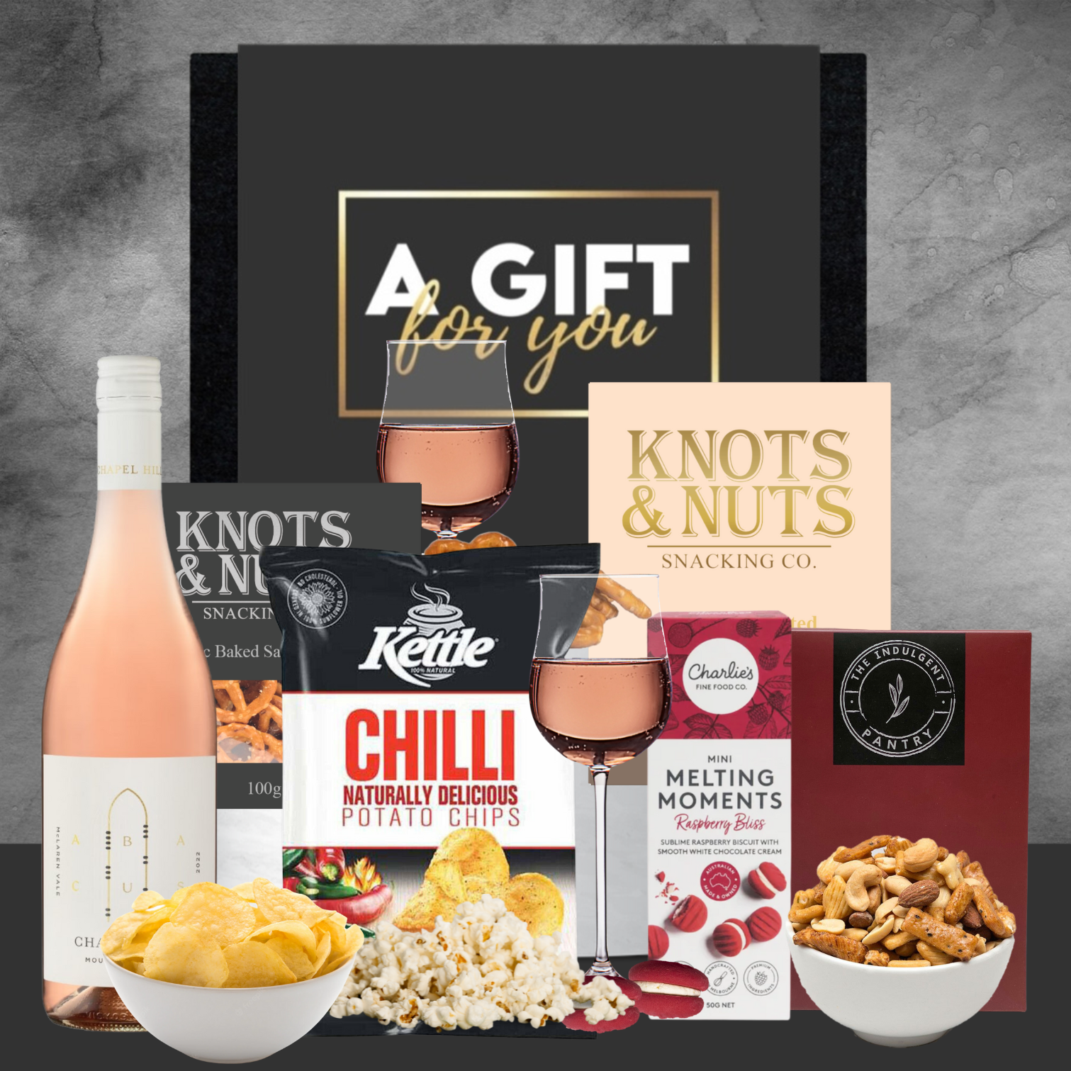 Rose & Savoury Snack Hamper