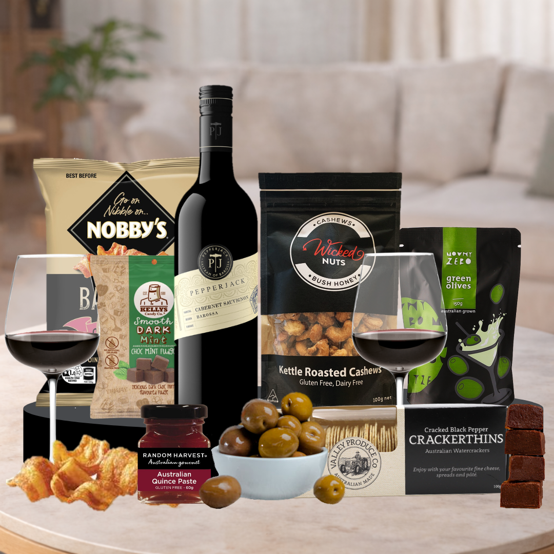 Pepperjack Hamper of Wine