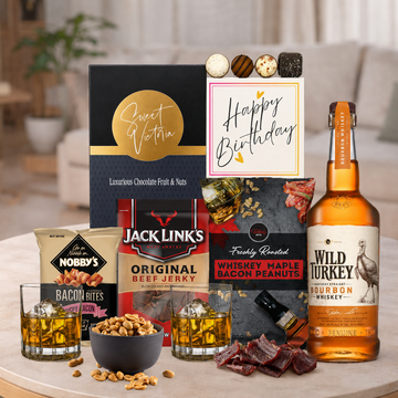 Wild Turkey Bourbon Birthday Gift Hamper