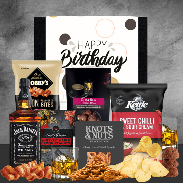 Jack Daniels Whisky Birthday Hamper For Him