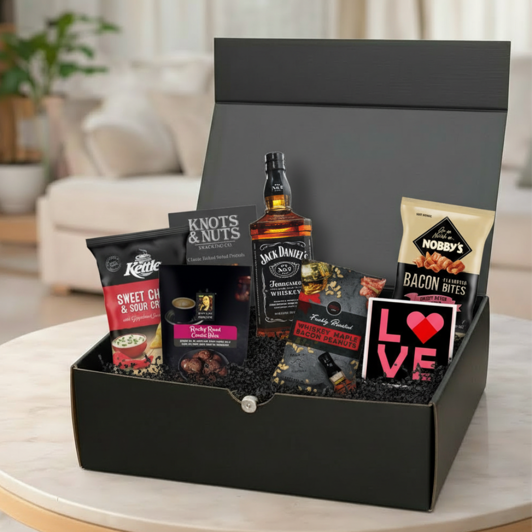 Jack Daniels Whisky With Bite Valentines Hamper