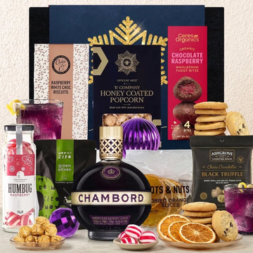 Christmas Cocktails with Chambord Raspberry