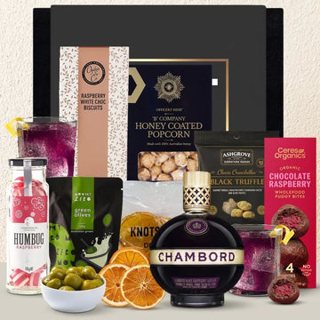 Cocktail Hamper with Chambord Raspberry