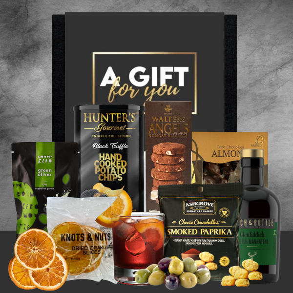 Glenfiddich Scotch Manhattan & Gourmet Snack Collection