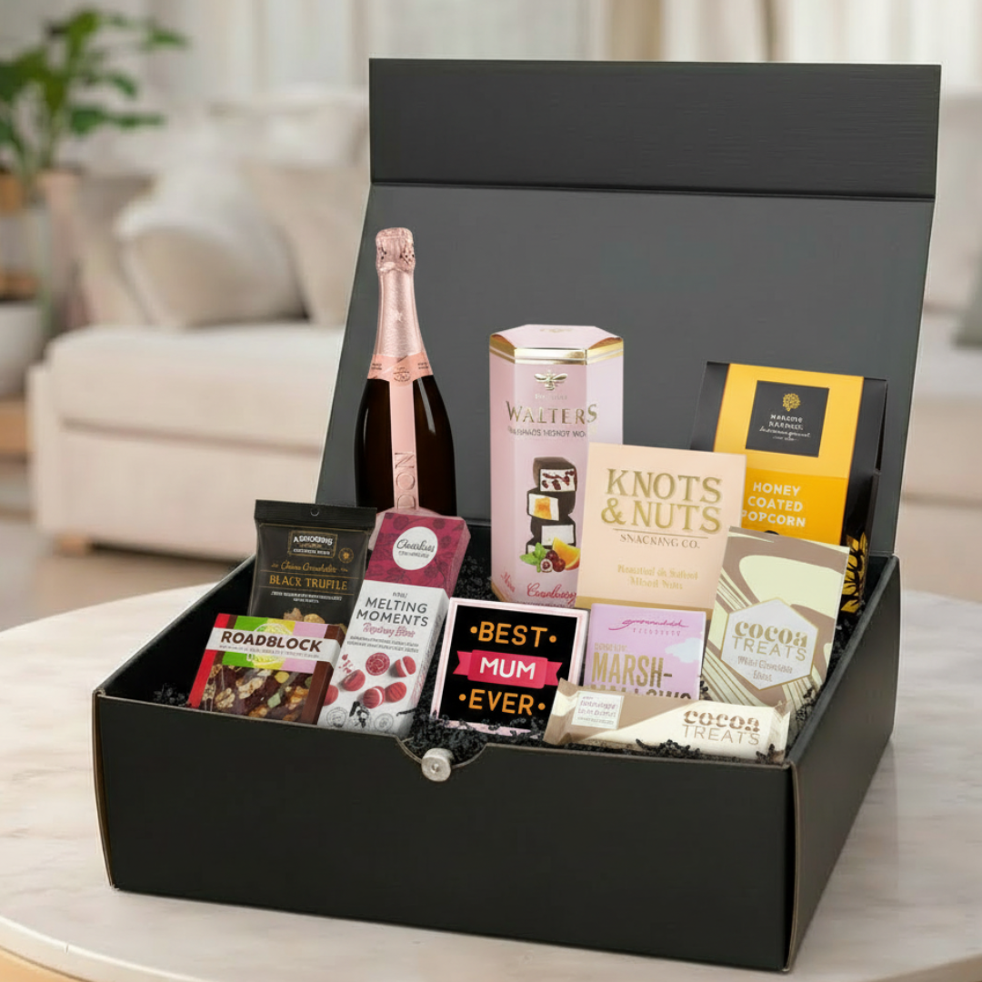 Champagne Gift Basket For Mum