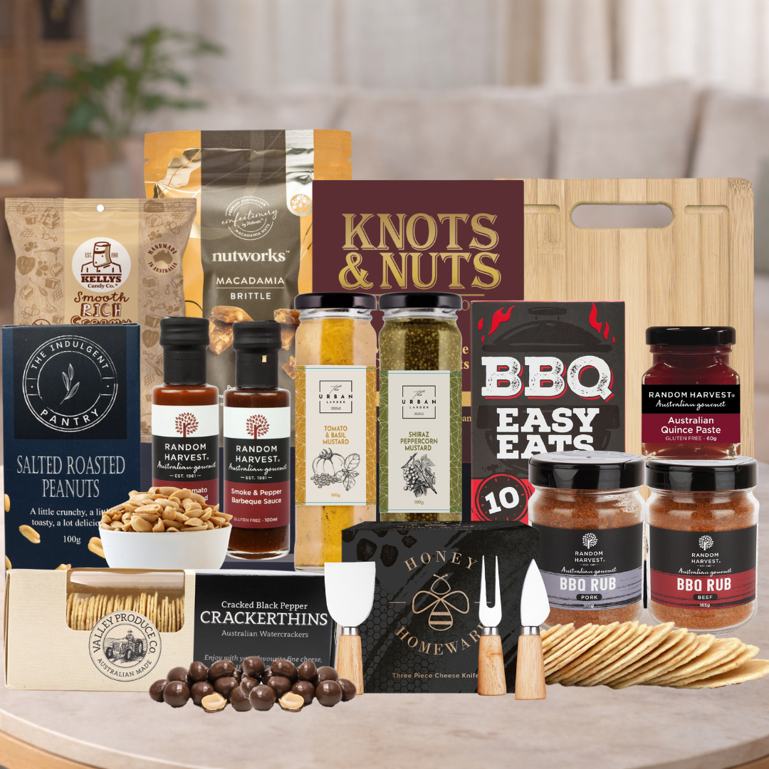 Australian BBQ Birthday Basket