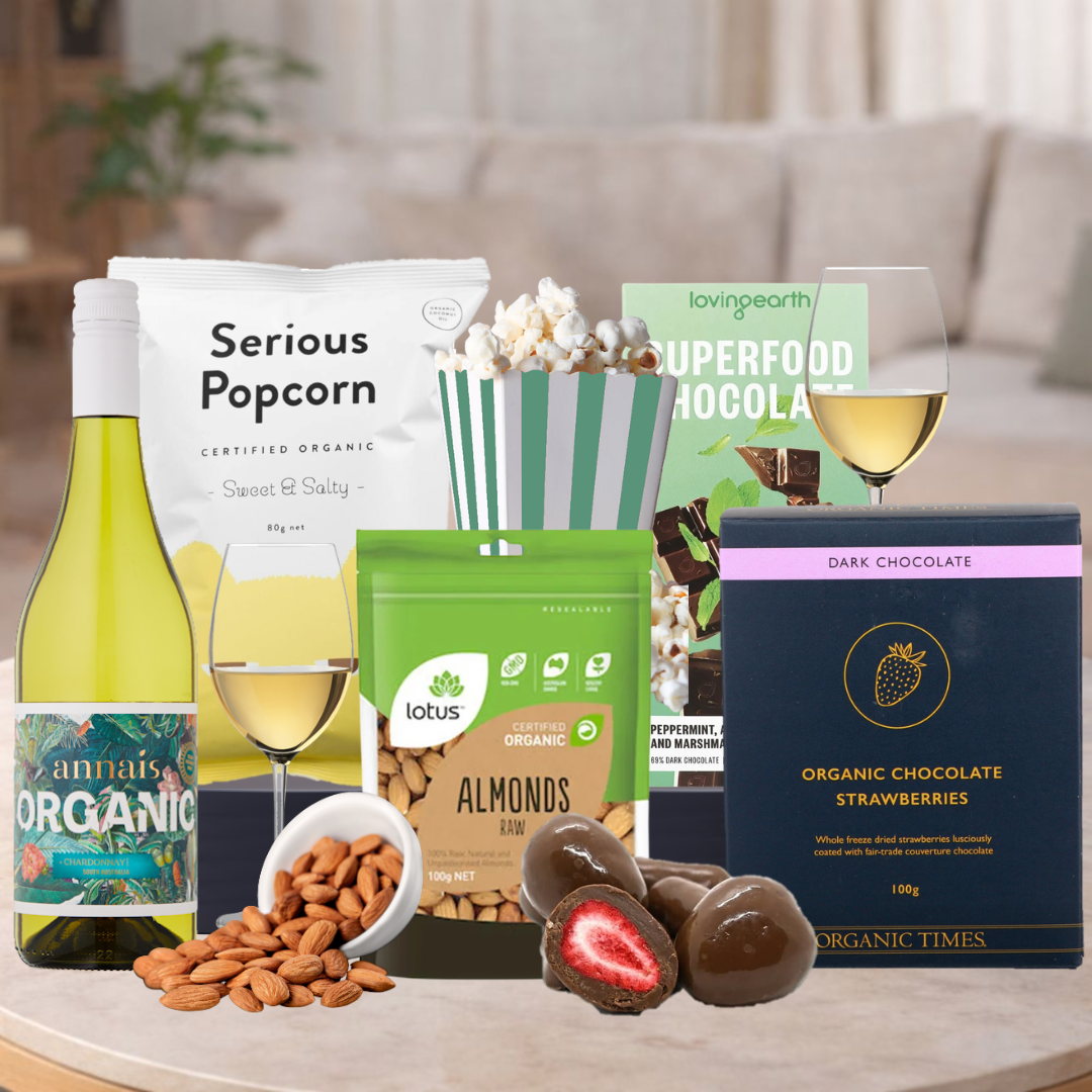 Organic Chardonnay Hamper with Annais
