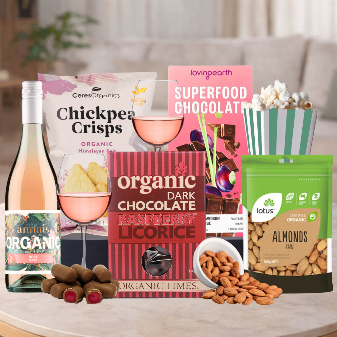 Organic Rose Hamper with Annais