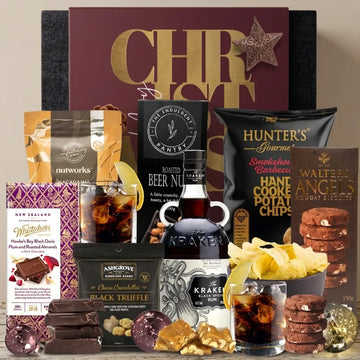 Christmas Spiced Rum Hamper with The Kraken