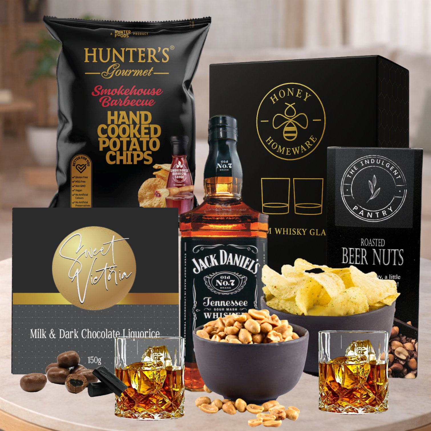Jack Daniels Whisky Savoury Hamper