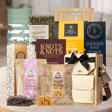 Peanut & Popcorn Gourmet Gift Basket