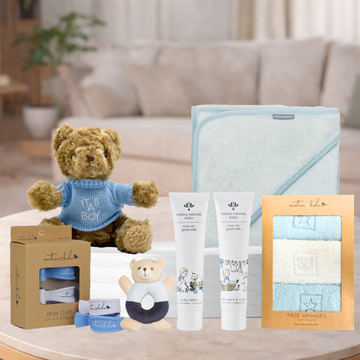 Baby Boy Bathtime & Snuggles Hamper