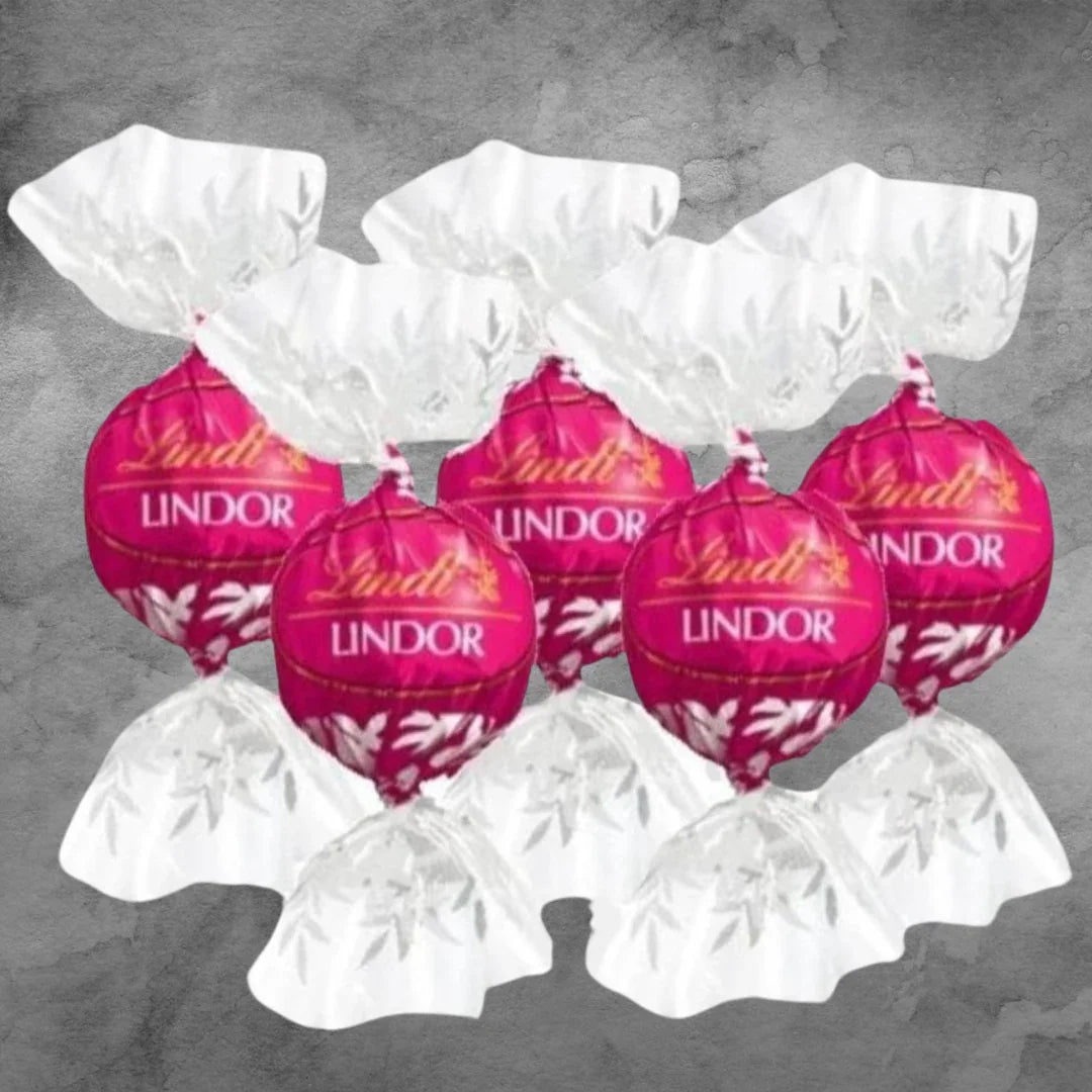 5 Lindt Strawberries & Cream Chocolate Balls - Tastebuds