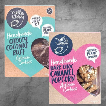 Molly Woppy Vegan Cookies Varieties - Tastebuds