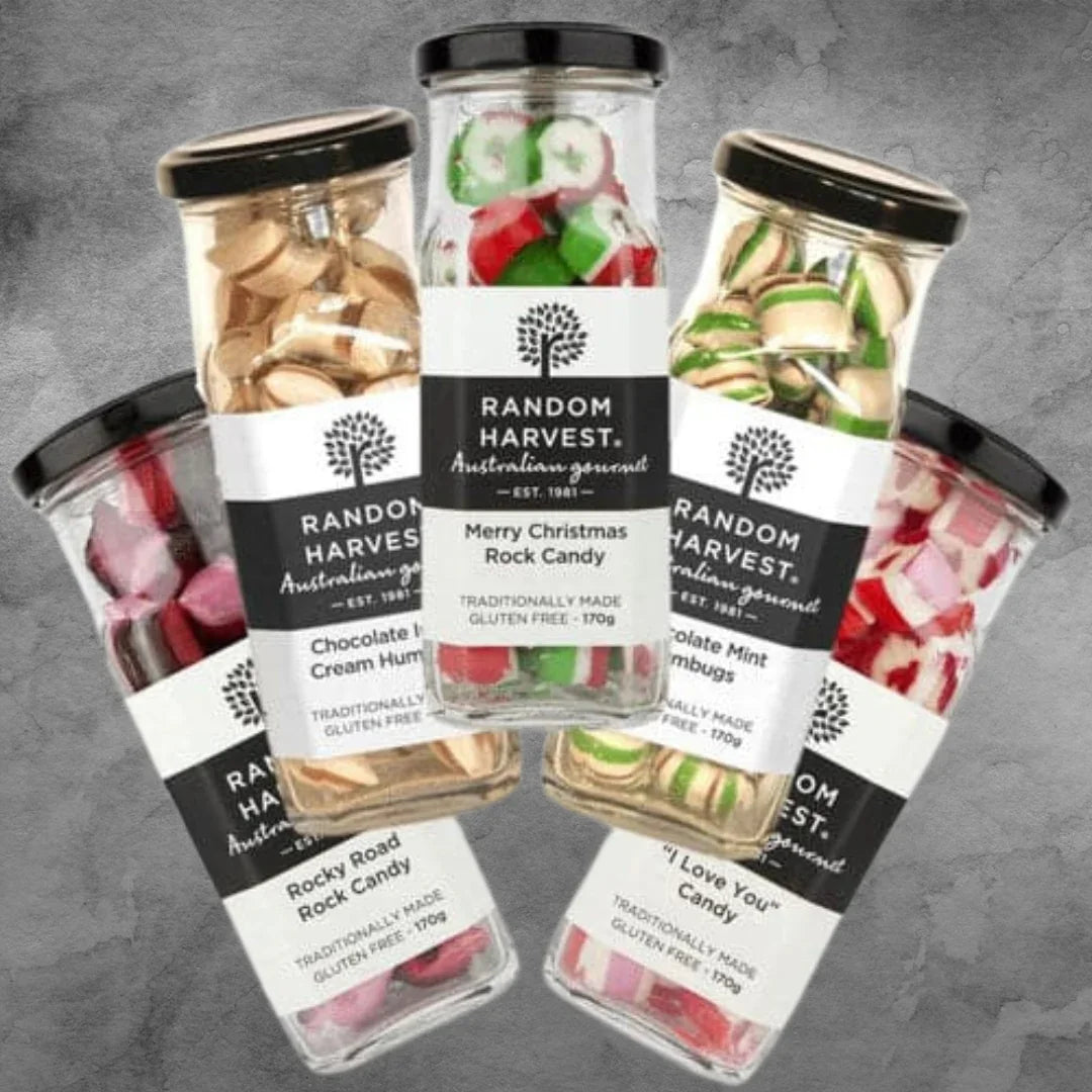 Random Harvest Humbug Lollies - Tastebuds