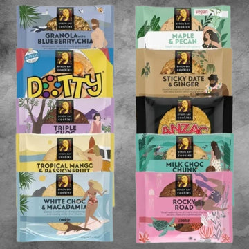Byron Bay Cookies Cafe Cookie Varieties 60g - Tastebuds