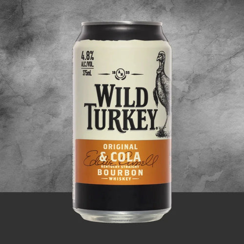 Wild Turkey Original & Cola 375ml