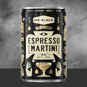 Mr Black Coffee Liqueur Can 200ml - Tastebuds