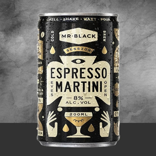 Mr Black Coffee Liqueur Can 200ml