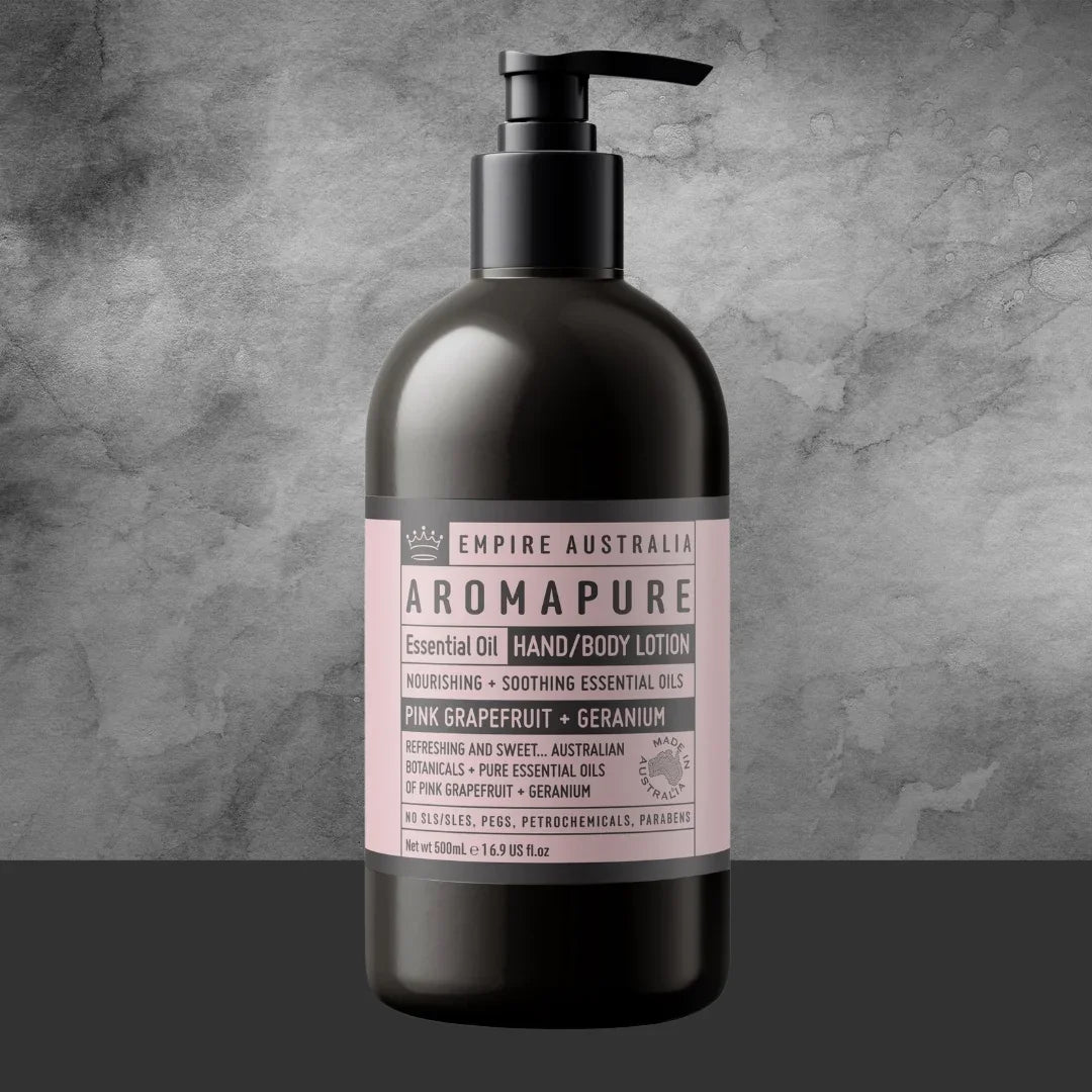 Aroma Pure Pink Grapefruit & Geranium Hand & Body Lotion 500ml - Tastebuds