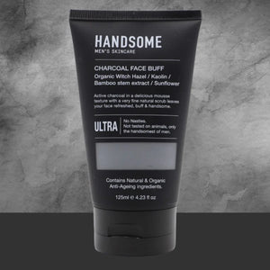 Handsome Men's Charcoal Face Buff 125ml - Tastebuds