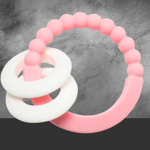 Winibeads Pink/White Teether - Tastebuds