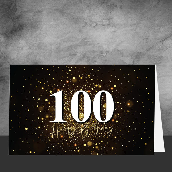 100th Birthday Greeting Card