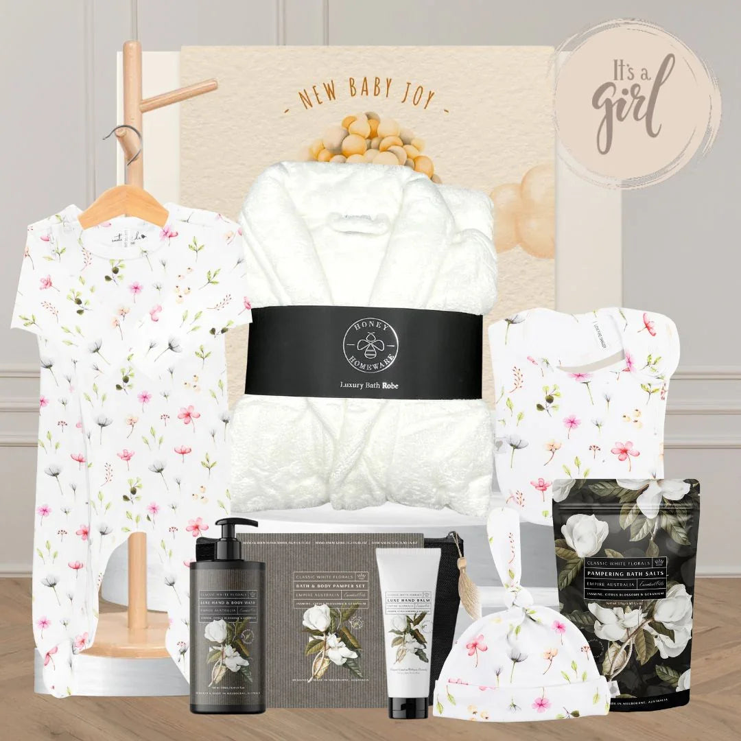 Baby shower gift for Baby Girl & Mum - Tastebuds