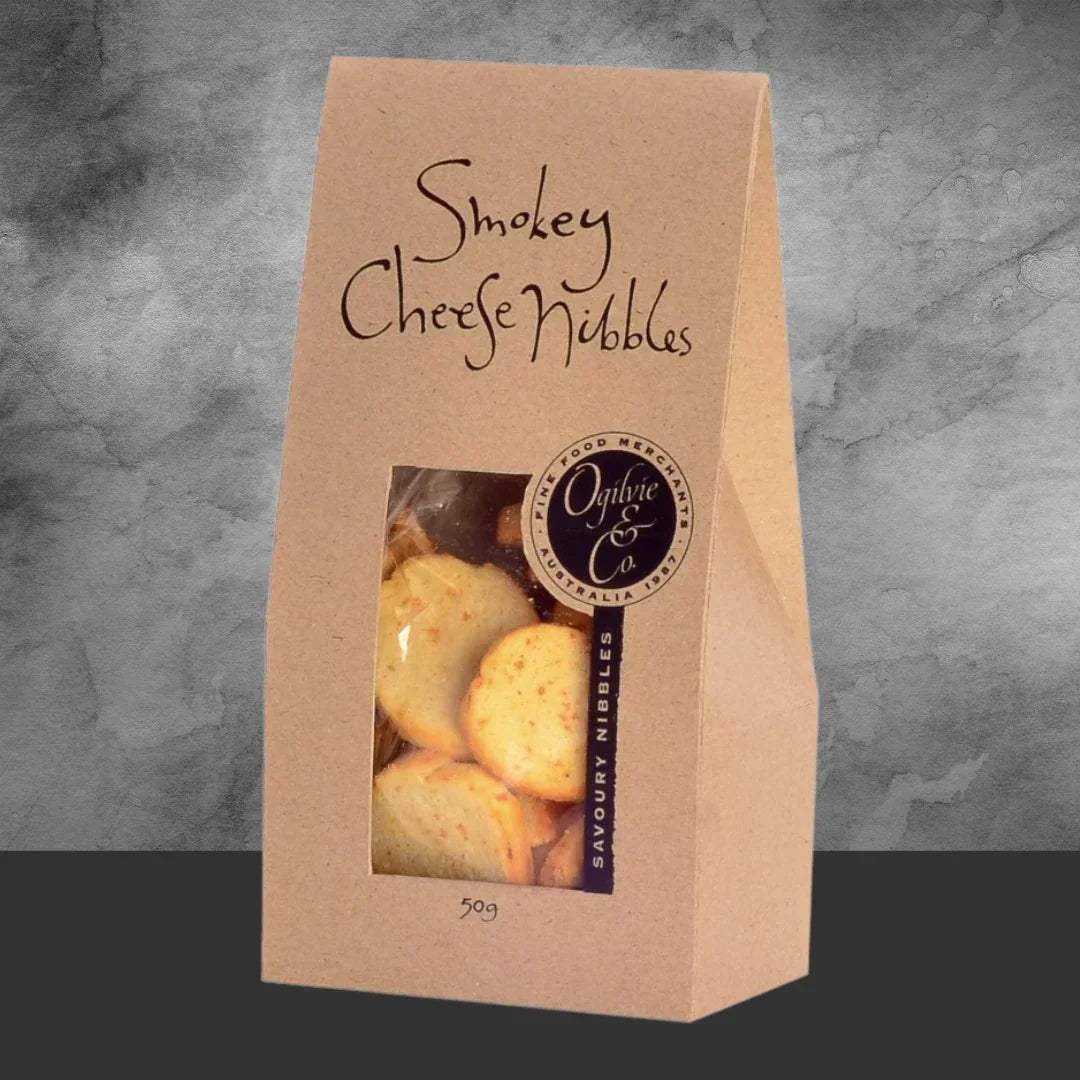 Ogilvie & Co Smokey Cheese Nibbles 50g - Tastebuds