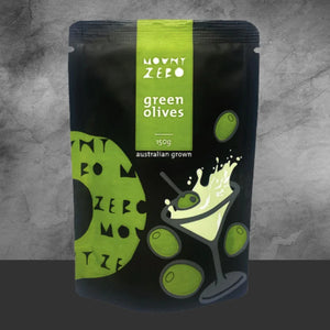 Mount Zero Green Olives in Brine 150g - Tastebuds