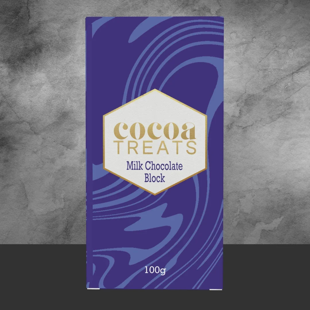 Cocoa Treats Belgian Milk Chocolate 100g - Tastebuds