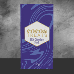 Cocoa Treats Belgian Milk Chocolate 100g - Tastebuds