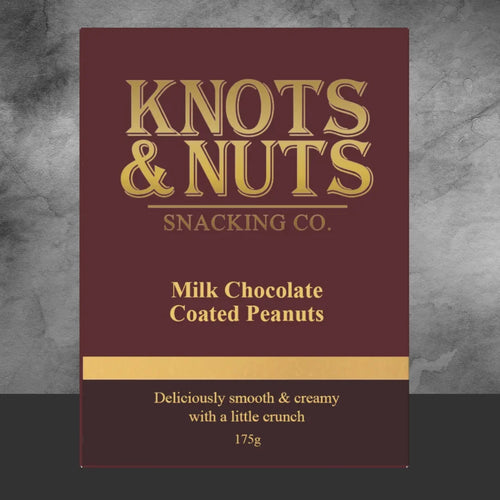 Knots & Nuts Milk Chocolate Peanuts 150g