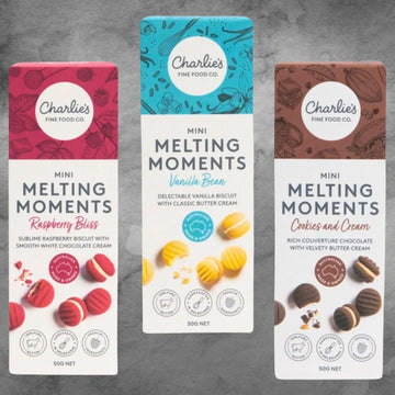Charlie's Cookies Mini Melting Moments 50g - Tastebuds