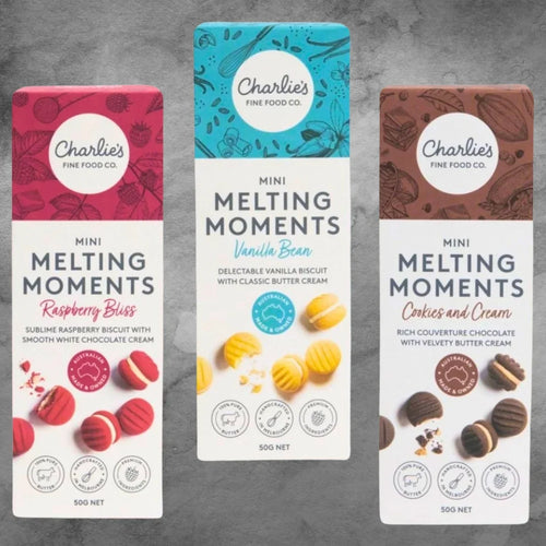 Charlie's Cookies Mini Melting Moments 50g