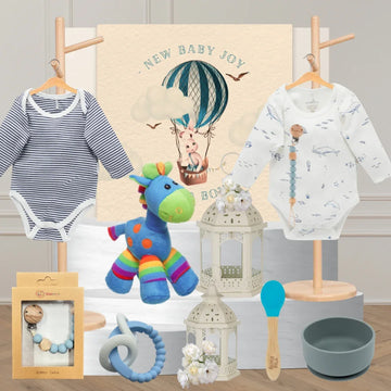 Baby Boy Cuddles Hamper - Tastebuds
