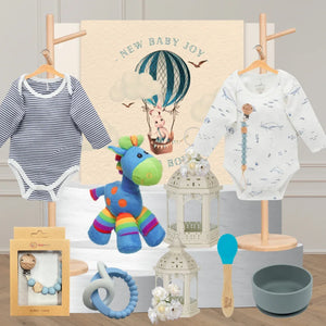 Baby Boy Cuddles Hamper - Tastebuds