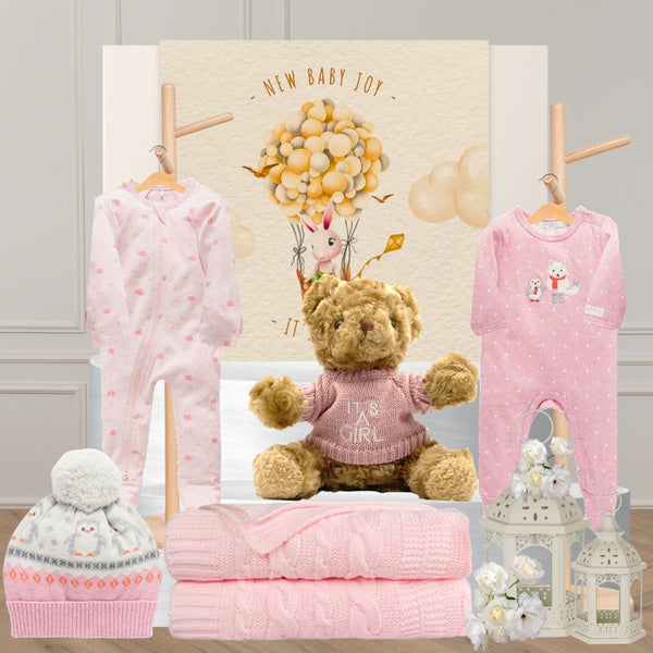 Snuggles Baby Girl Hamper